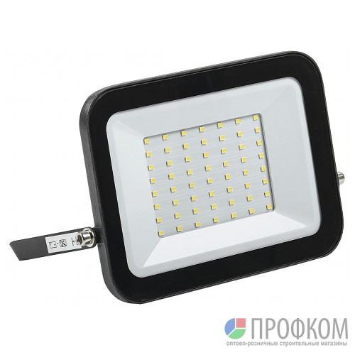 Прожектор светодиодный IEK 232х213х37мм черный  LPDO601-70-65-K02